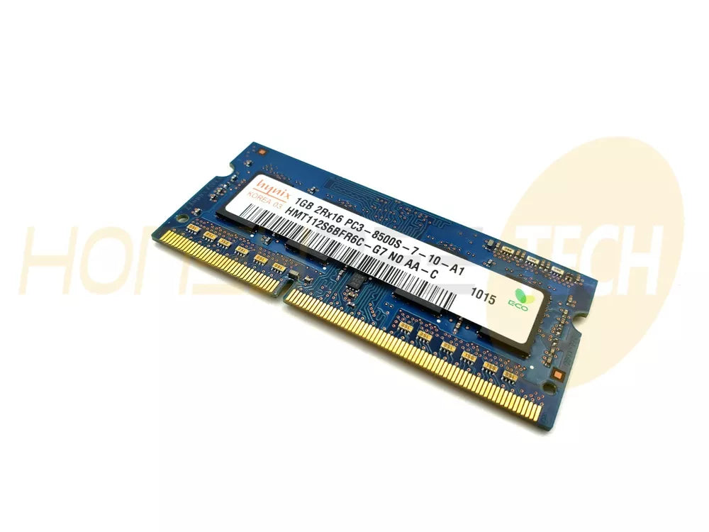 GENUINE DELL 1GB 1066MHZ 2RX16 PC3-8500S DDR3 SODIMM 204P MEMORY F679F TESTED - Honeybee-Technologies