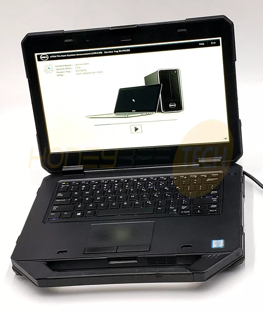 DELL LATITUDE 14 RUGGED 5414 i5-6300U 2.4GHZ 8GB RAM 14" TOUCH NO HDD TESTED - Honeybee-Technologies