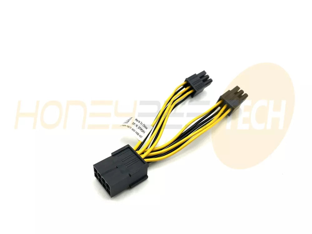 GENUINE DELL 8 PIN TO ( 2 ) TWO SPLIT 6 PIN POWER CABLE TM5PH 0TM5PH TESTED - Honeybee-Technologies