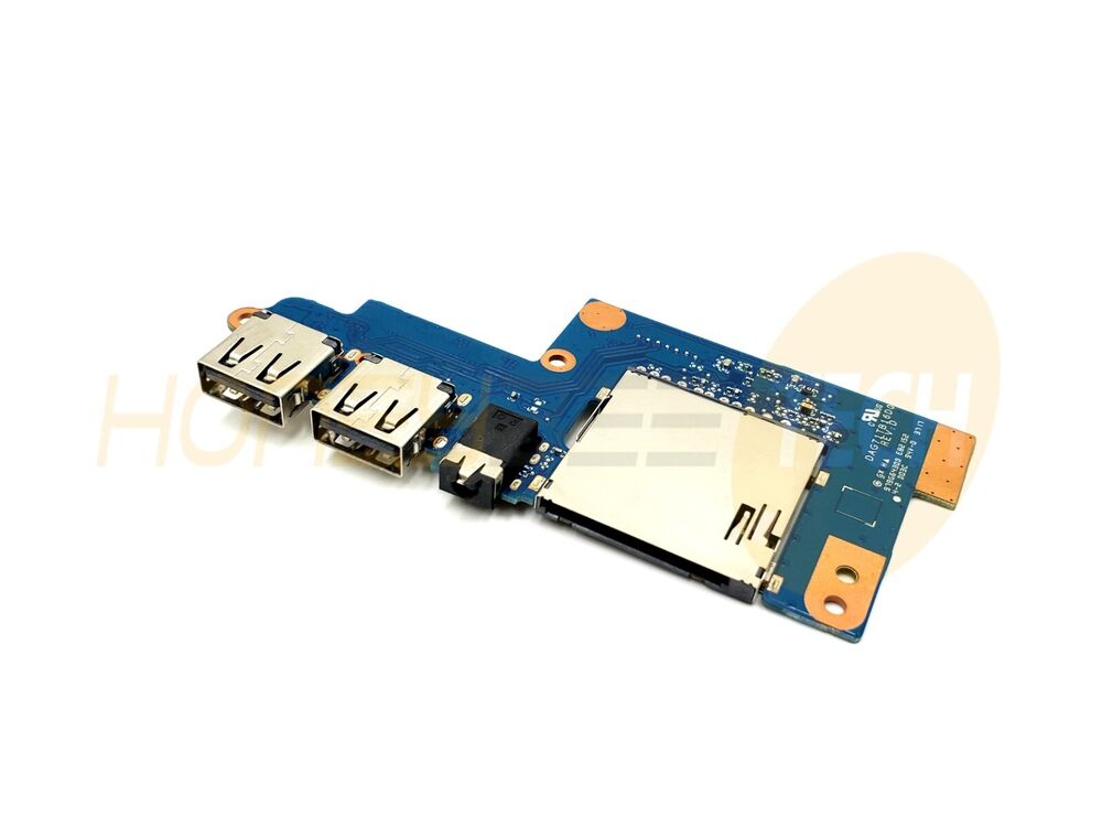 GENUINE HP PAVILION 14-BK061ST USB/AUDIO/SD MODULE DAG71TB16D0 927925-001 TESTED - Honeybee-Technologies