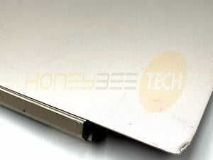 GENUINE HP PAVILION 15-CS3055WM LCD BACK COVER REAR LID GOLD L23880-001 GRADE C - Honeybee-Technologies