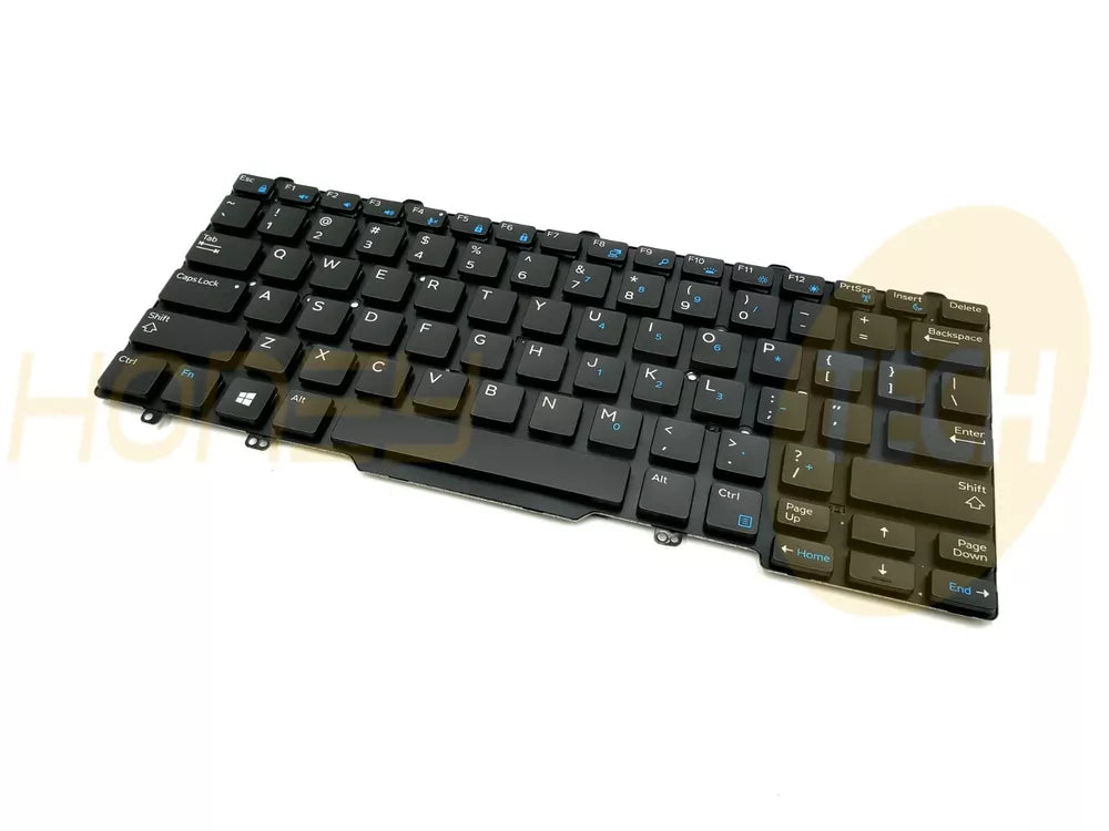 GENUINE DELL LATITUDE 7350 2-IN-1 82-KEY BACKLIT KEYBOARD PXWGK 0PXWGK TESTED - Honeybee-Technologies
