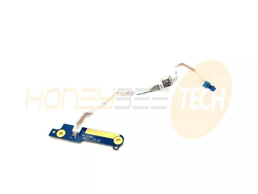GENUINE DELL LATITUDE 3500 LAPTOP POWER BUTTON BOARD WITH CABLE RX87V TESTED - Honeybee-Technologies
