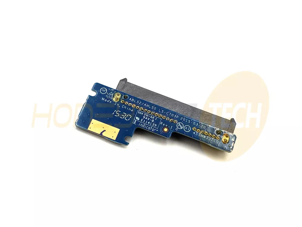 GENUINE HP NOTEBOOK 250 G5 HARD DRIVE CONNECTOR LS-C703P 813949-001 TESTED - Honeybee-Technologies