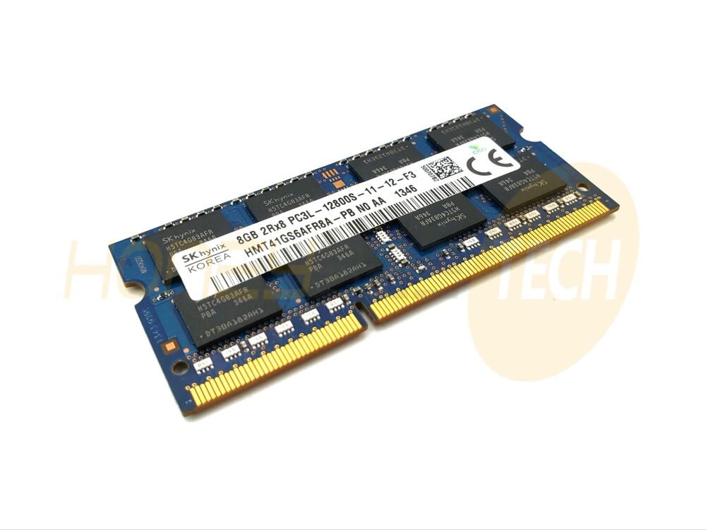 GENUINE HP 8GB 2RX8 PC3L-12800S SODIMM MEMORY RAM 691160-362 TESTED - Honeybee-Technologies