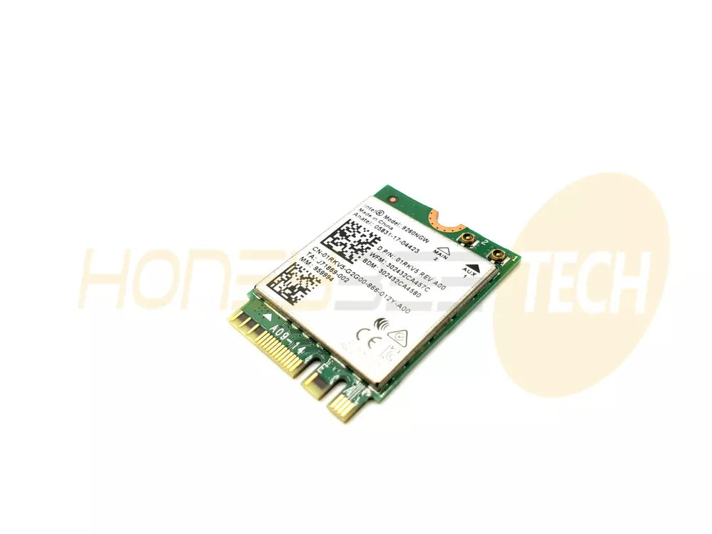 GENUINE DELL PRECISION 5530 WIRELESS WiFi BLUETOOTH CARD 1RKV5 01RKV5 TESTED - Honeybee-Technologies