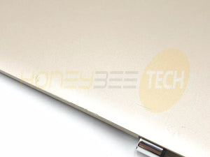 GENUINE HP PAVILION 15-AU020WM LCD BACK COVER REAR LID GOLD 856327-001 GRADE B - Honeybee-Technologies