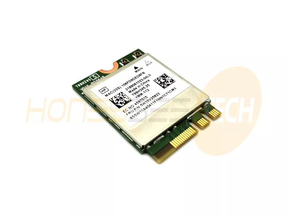 GENUINE LENOVO THINKPAD T14 G1 LAPTOP WIRELESS WIFI CARD 5W10V25823 TESTED - Honeybee-Technologies