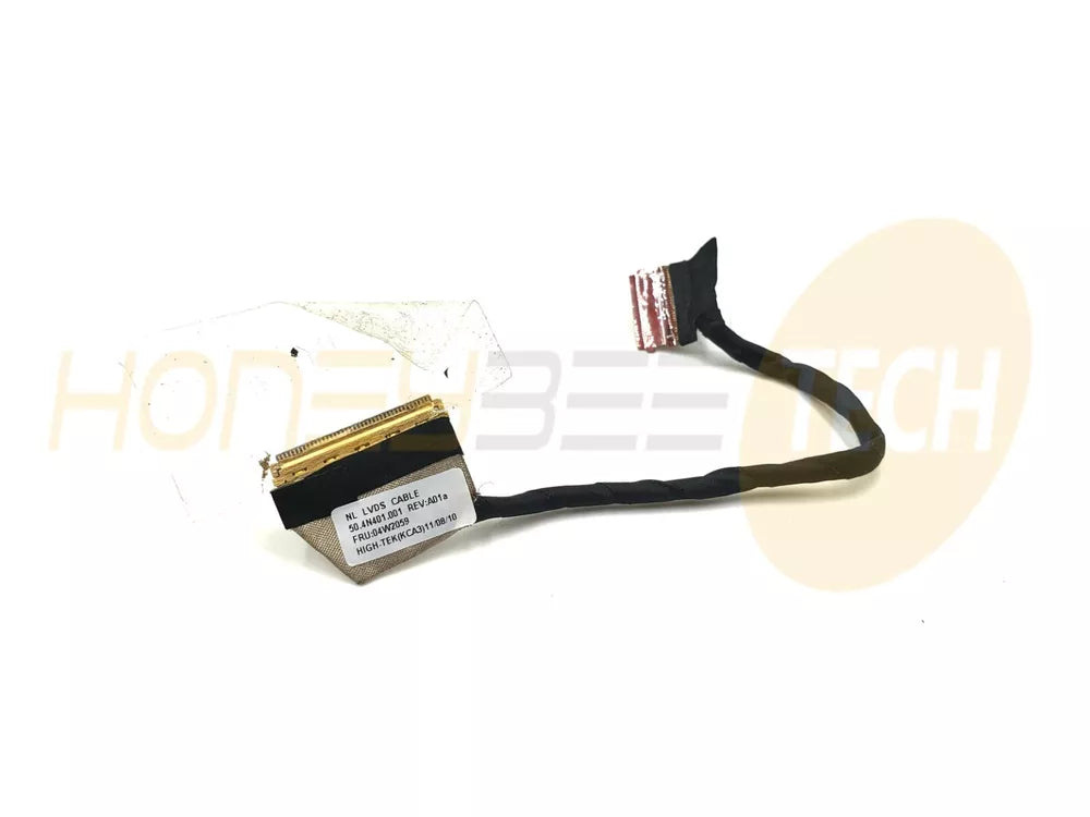 GENUINE LENOVO THINKPAD X1 LAPTOP LCD VIDEO DISPLAY CABLE 04W2059 TESTED - Honeybee-Technologies