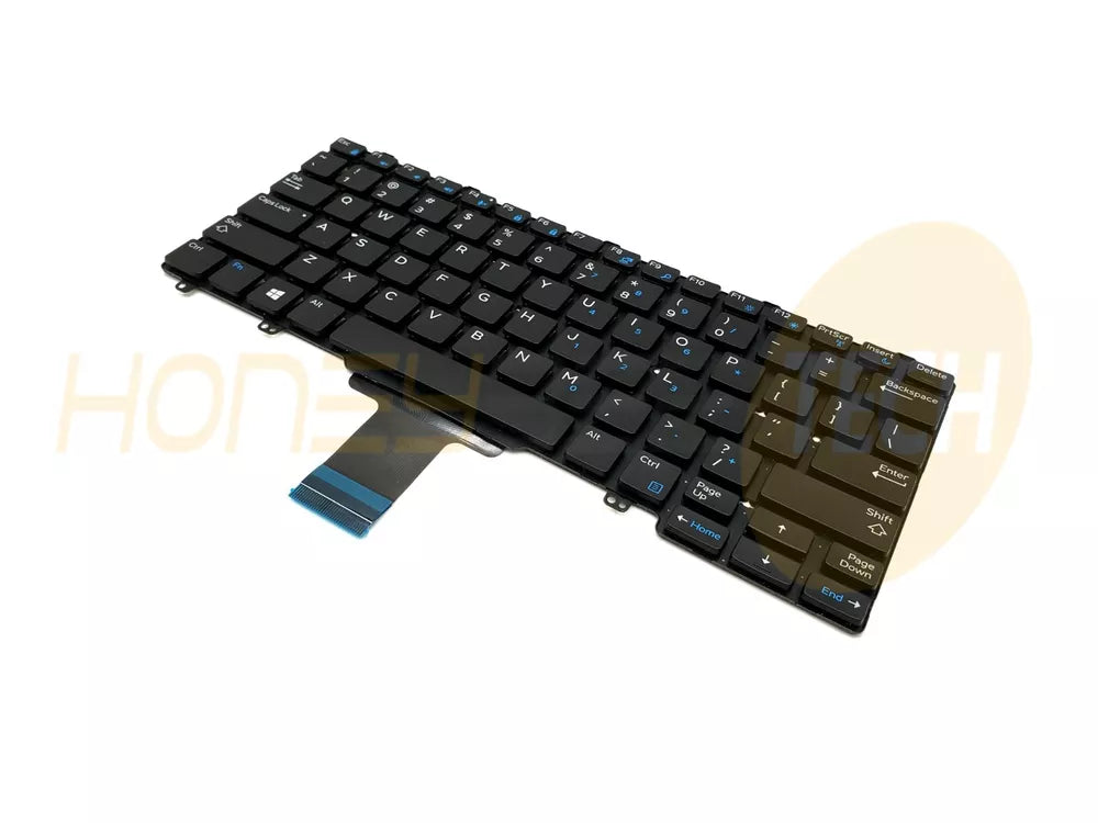GENUINE DELL LATITUDE E7250 E5250 3150 82-KEY KEYBOARD NON-BACKLIT VW71F TESTED - Honeybee-Technologies