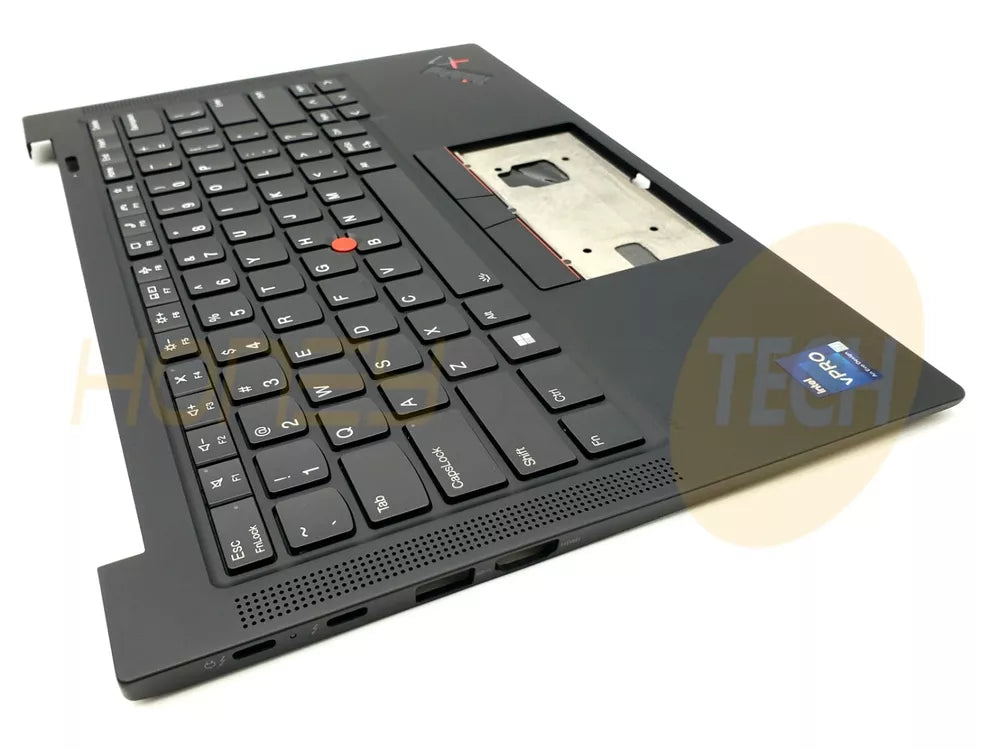 GENUINE LENOVO X1 CARBON G10 PALMREST W/BACKLIT KEYBOARD 5M11K07681 TESTED - Honeybee-Technologies