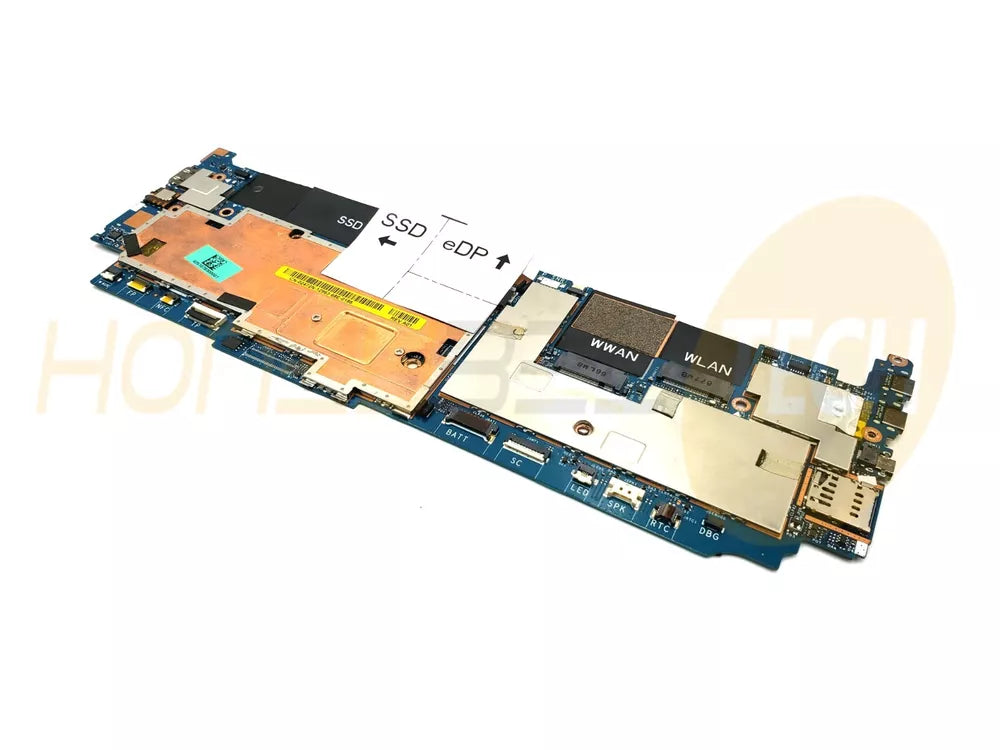GENUINE DELL LATITUDE 7370 LAPTOP MOTHERBOARD M5-6Y54 8GB 2472N 02472N TESTED - Honeybee-Technologies