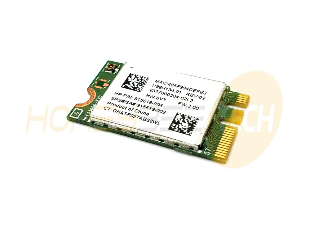 GENUINE HP NOTEBOOK 17-BY1033DX LAPTOP WIRELESS WIFI CARD 915619-002 TESTED - Honeybee-Technologies