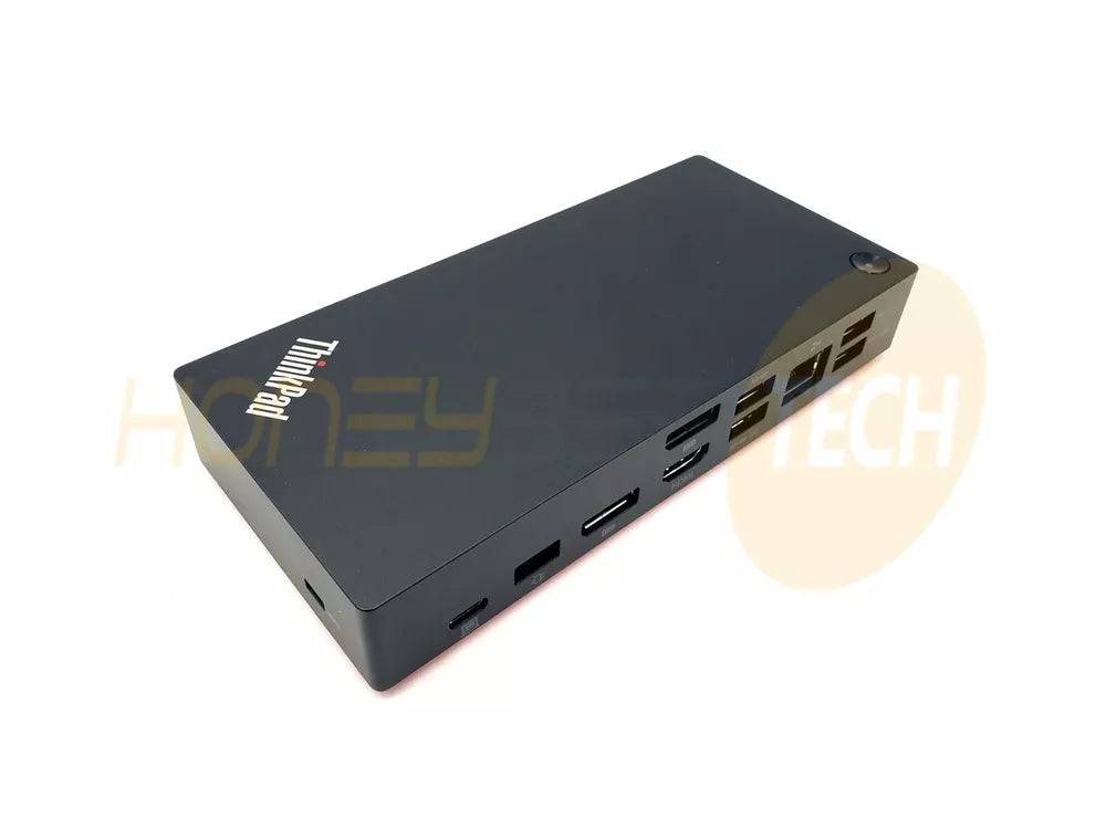 GENUINE LENOVO THINKPAD LAPTOP USB-C DOCKING STATION GEN2 40AS 03X7609 TESTED - Honeybee-Technologies