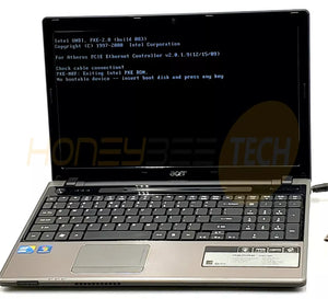 ACER ASPIRE 5745-7247 INTEL i3-370M 2.4GHZ 4GB RAM NO HDD | NO OS LAPTOP TESTED - Honeybee-Technologies