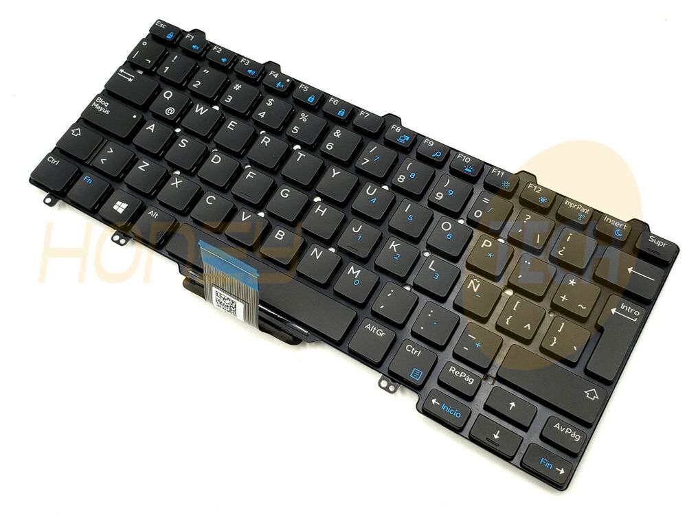 GENUINE DELL LATITUDE E5270 E7270 SPANISH TECLADO BACKLIT KEYBOARD JCK53 0JCK53 - Honeybee-Technologies