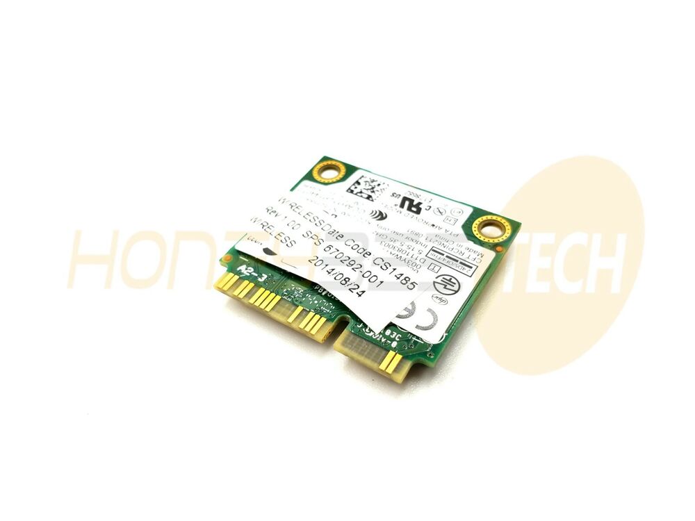 GENUINE HP PROBOOK 650 G1 LAPTOP WIRELESS WiFi CARD 6235ANHMW 670292-001 TESTED - Honeybee-Technologies