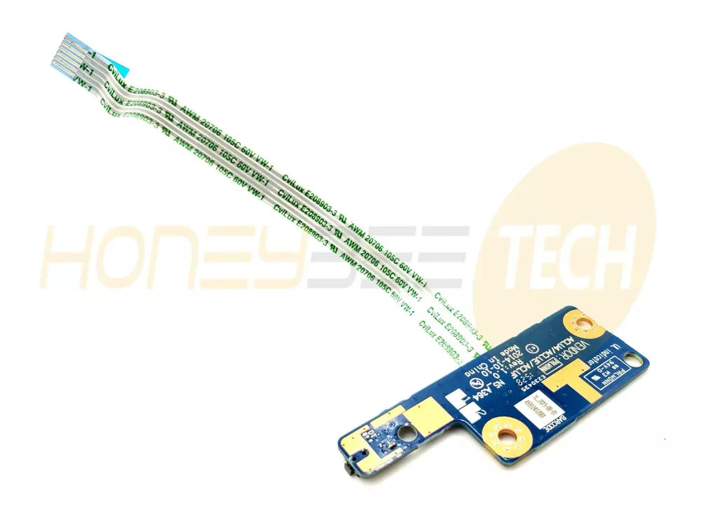 GENUINE LENOVO IDEAPAD G50-80 POWER BUTTON BOARD W/CABLE 5C50H19446 TESTED - Honeybee-Technologies