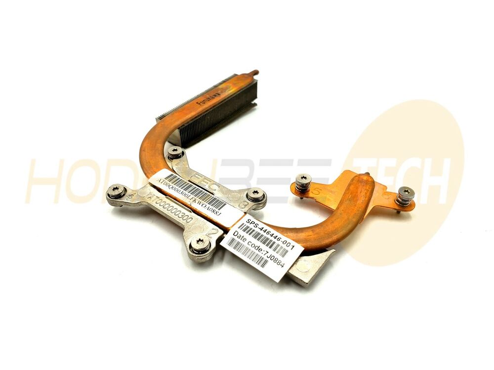 GENUINE HP COMPAQ 6910P LAPTOP CPU COOLING HEATSINK 446446-001 - Honeybee-Technologies