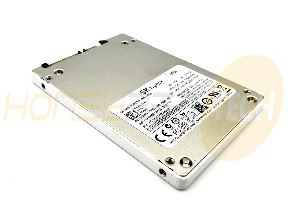 GENUINE DELL 128GB SSD 2.5" 7MM SATA SOLID STATE DRIVE 6XM51 06XM51 TESTED - Honeybee-Technologies