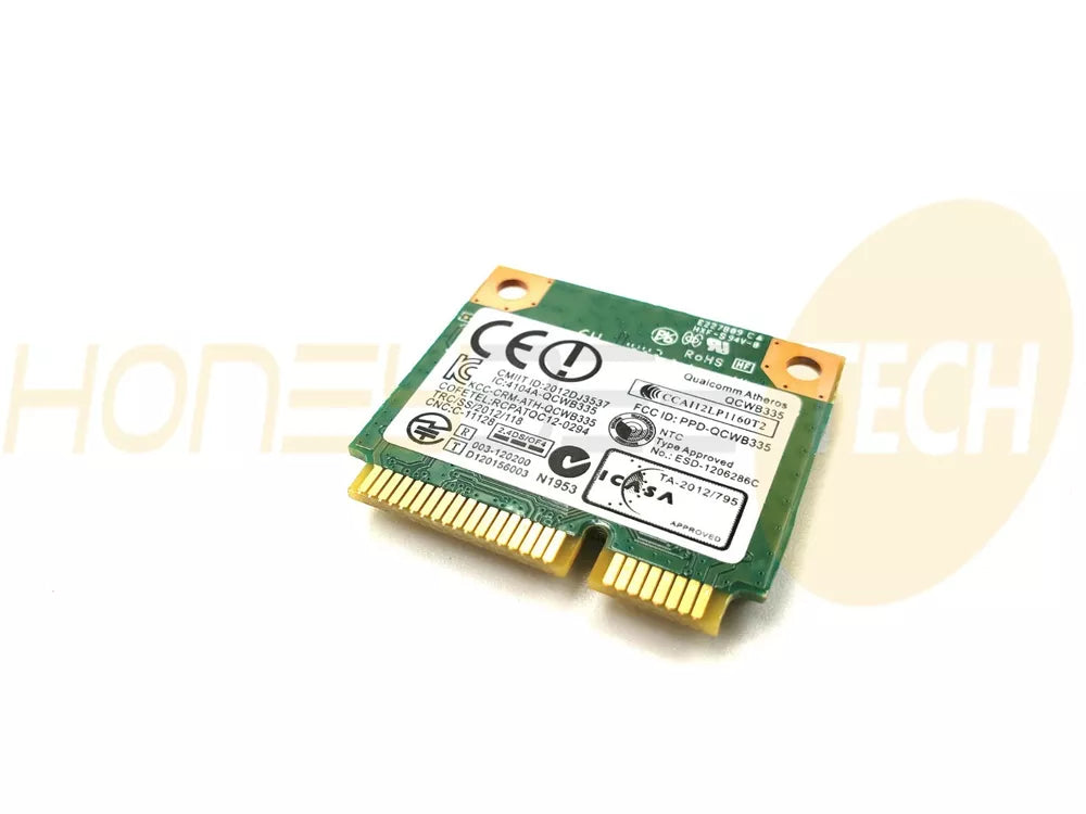 GENUINE DELL INSPIRON 3541 LAPTOP WIRELESS WIFI CARD QCWB335 5GC50 05GC50 TESTED - Honeybee-Technologies