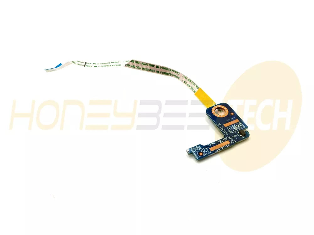 GENUINE DELL LATITUDE E5250 LAPTOP LED STATUS BOARD WITH CABLE LS-A891P TESTED - Honeybee-Technologies