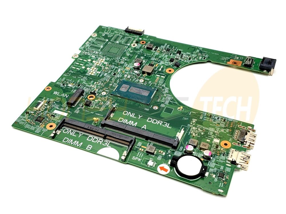 GENUINE DELL INSPIRON 3558 INTEL MOTHERBOARD i3-5005U 2.0GHZ MY4NH WITH DEFECT - Honeybee-Technologies