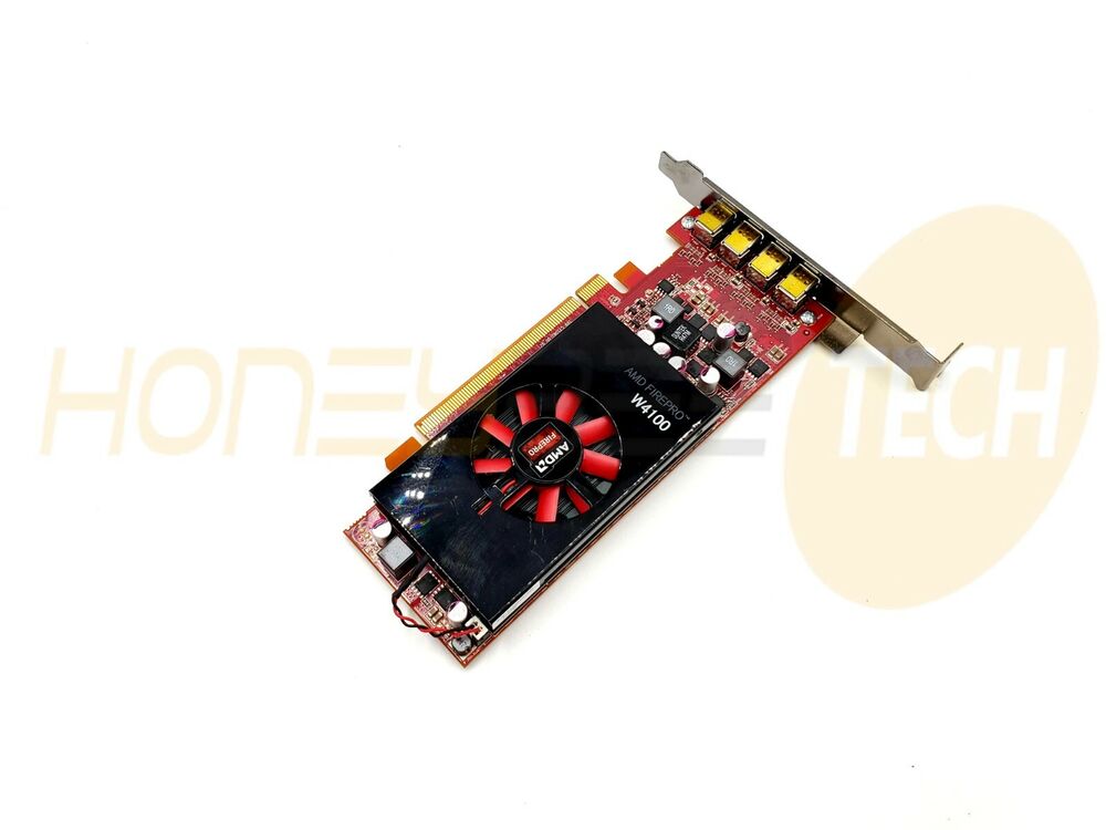 GENUINE DELL PRECISION T7600 2GB AMD FIREPRO W4100 GDDR5 VIDEO CARD 128BIT 25D14 - Honeybee-Technologies