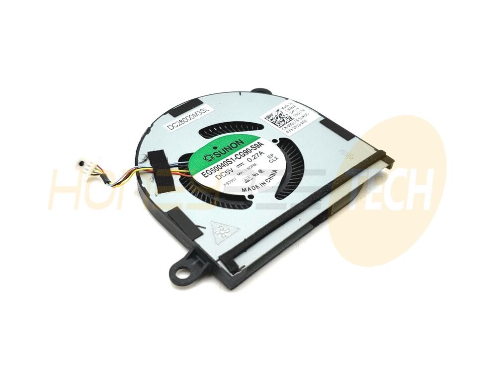 GENUINE DELL LATITUDE 7400 2-IN-1 LAPTOP CPU COOLING FAN 9D1T8 09D1T8 TESTED - Honeybee-Technologies