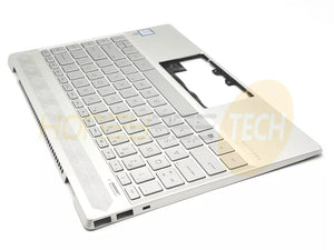 GENUINE HP PAVILION 13-AN0010NR PALMREST ASSEMBLY W/KEYBOARD L37534-001 GRADE A - Honeybee-Technologies