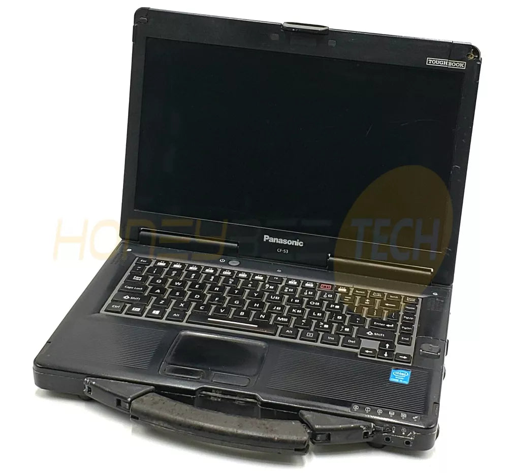 PANASONIC TOUGHBOOK CF-53 RUGGED LAPTOP i5-4310U 4GB NO HDD TOUCHSCREEN TESTED - Honeybee-Technologies