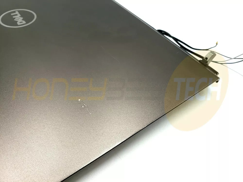 GENUINE DELL PRECISION M4700 LCD BACK COVER LID WITH HINGES A12124 JKKYF GRADE C - Honeybee-Technologies