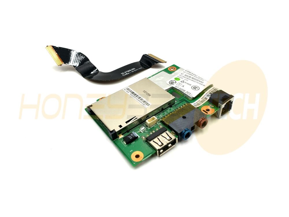 GENUINE LENOVO X201 USB AUDIO CARD READER BOARD W/CABLE 60Y5407 TESTED - Honeybee-Technologies