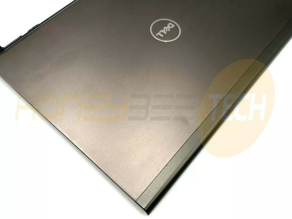 GENUINE DELL PRECISION M4700 LCD BACK COVER LID WITH HINGES A12124 JKKYF GRADE C - Honeybee-Technologies