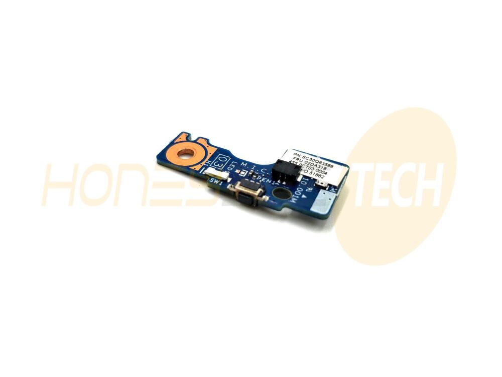GENUINE LENOVO THINKPAD L380 LAPTOP POWER BUTTON BOARD 02DA318 TESTED - Honeybee-Technologies