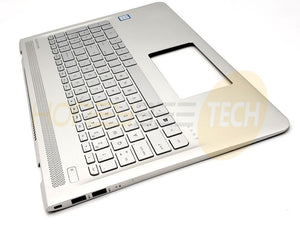 GENUINE HP ENVY 15-AS152NR LAPTOP PALMREST WITH KEYBOARD 857799-001 GRADE B - Honeybee-Technologies