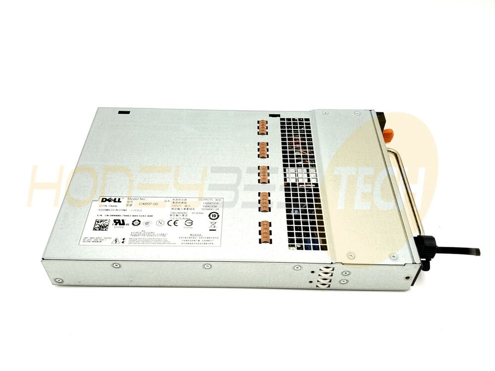 NEW GENUINE DELL POWERVAULT MD1120 485W POWER SUPPLY RN886 0RN886 - Honeybee-Technologies