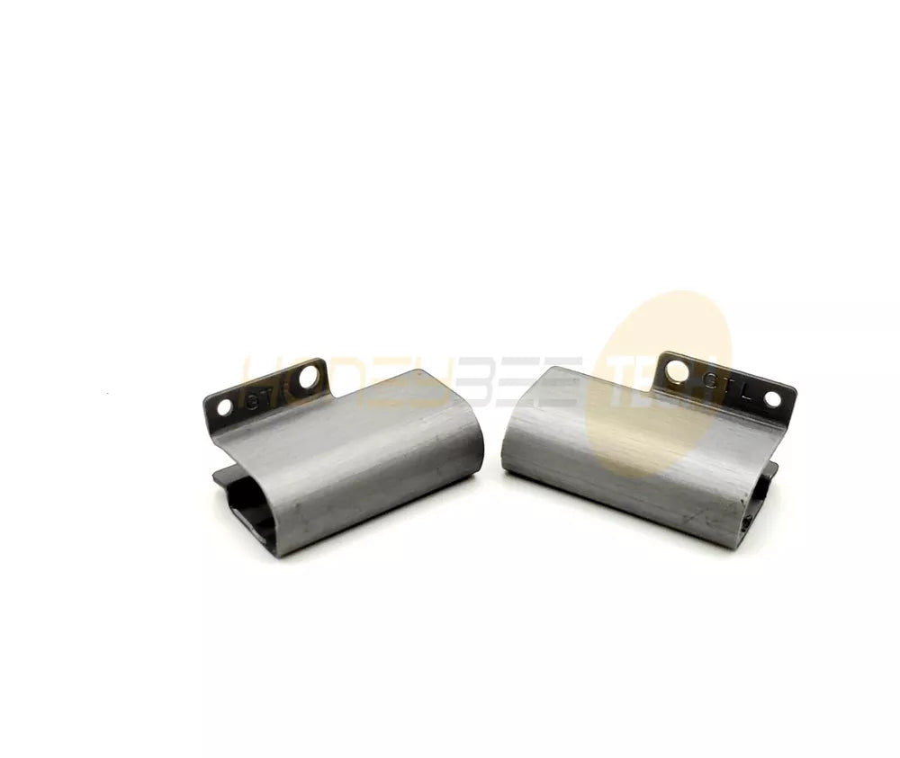 GENUINE DELL LATITUDE 5411 5410 LEFT RIGHT HINGE CAP COVERS 7X6D4 H98NK GRADE B - Honeybee-Technologies