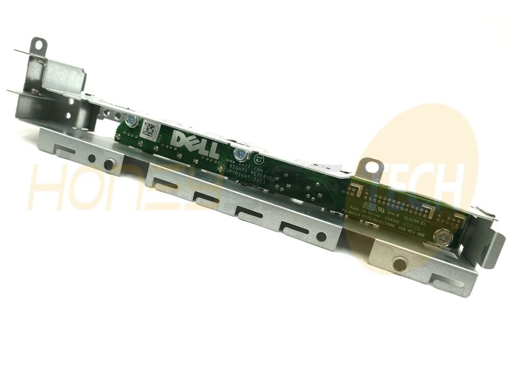GENUINE DELL PRECISION T7600 FRONT CONTROL PANEL MODULE W/CAGE 7W24R 07W24R - Honeybee-Technologies