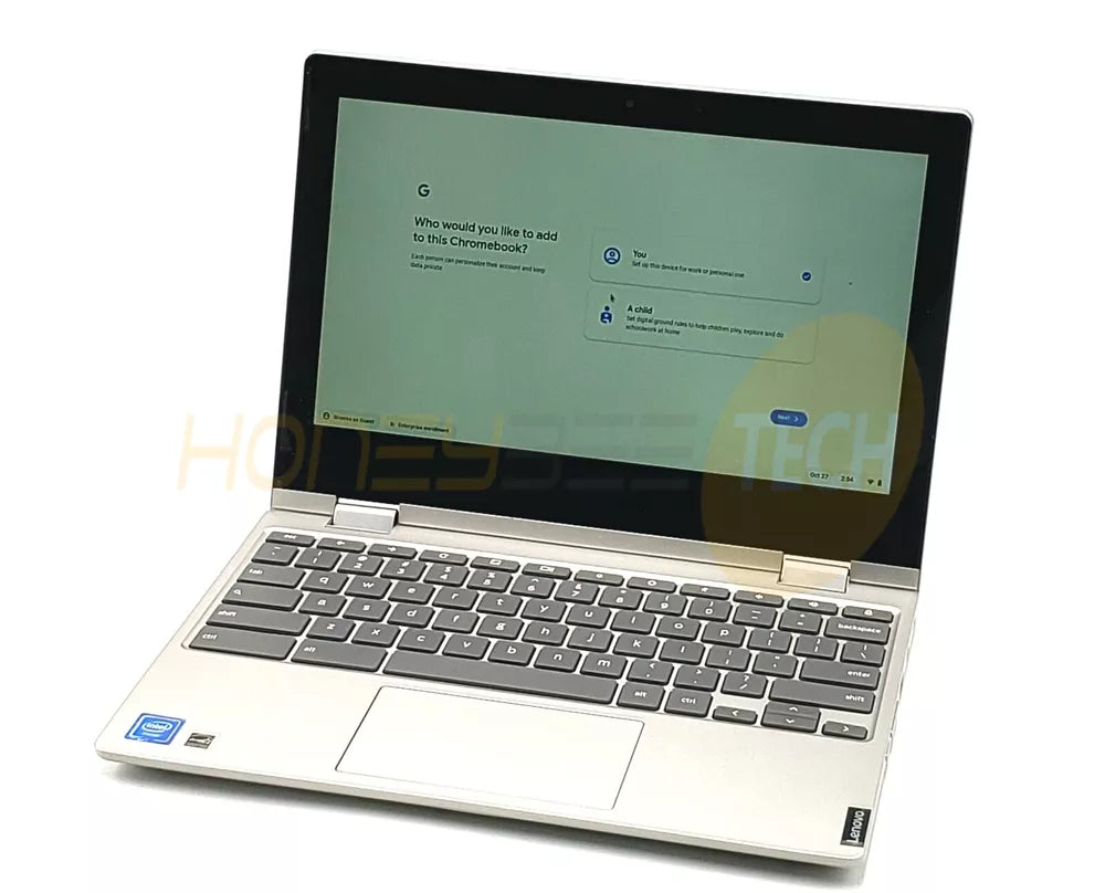 LENOVO CHROMEBOOK C340-11 INTEL CELERON N4000 4GB 32GB eMMC TOUCHSCREEN TESTED - Honeybee-Technologies