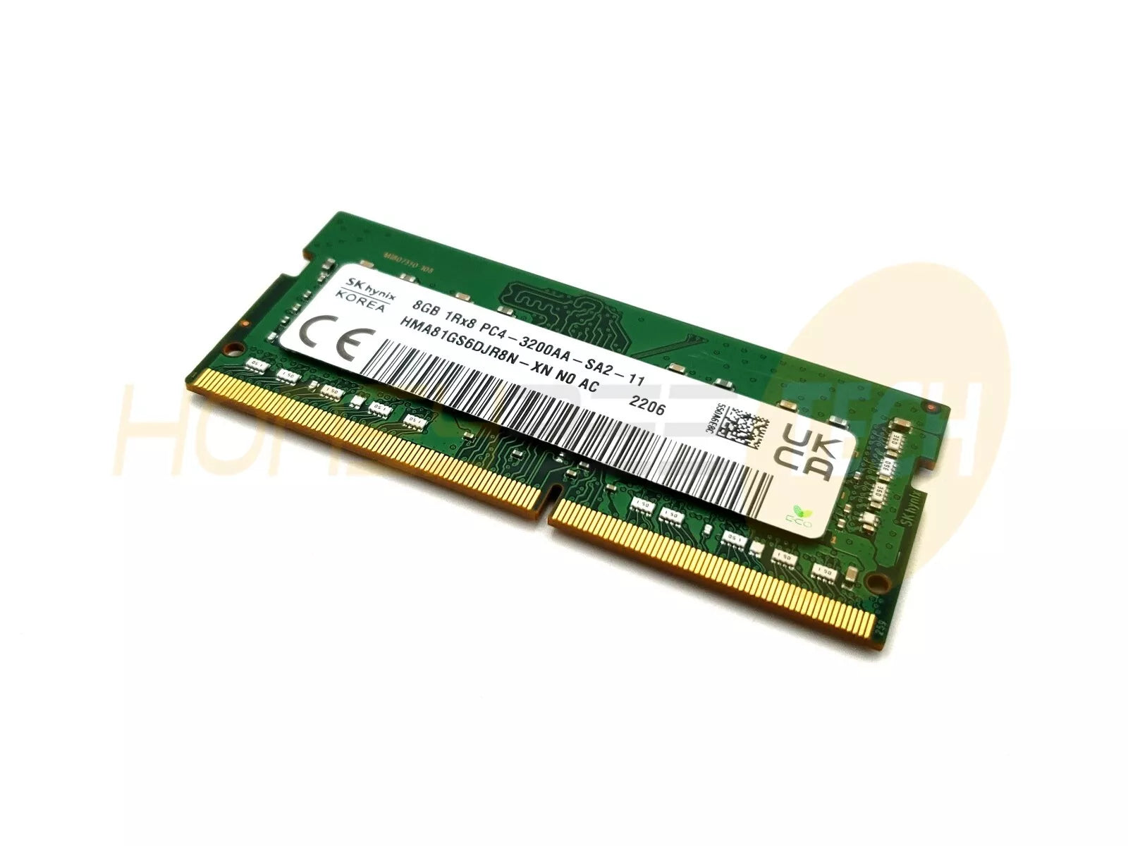 GENUINE HP 8GB 1RX8 PC4-3200AA DDR4 SODIMM MEMORY RAM L47725-001 TESTED - Honeybee-Technologies