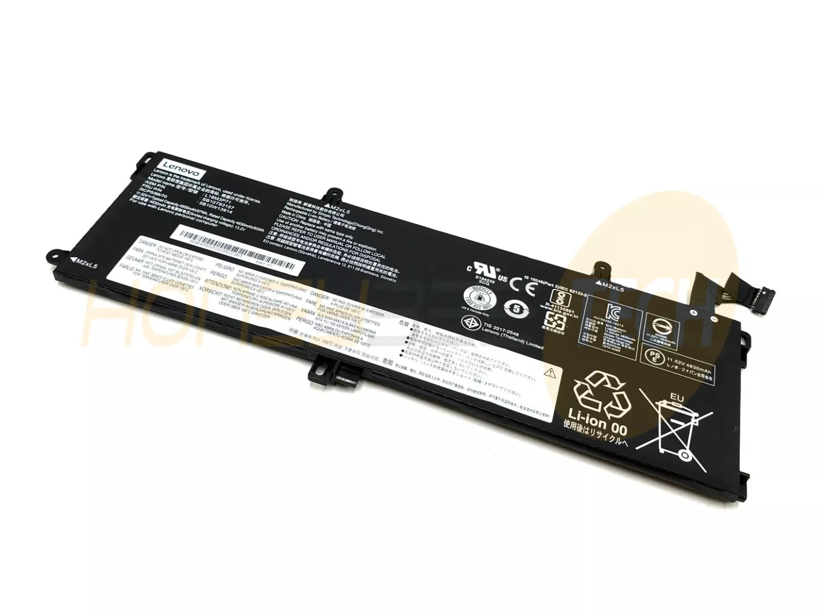 GENUINE LENOVO THINKPAD T15 3CELL 57WHR BATTERY L18M3P71 5B10W13914 TESTED - Honeybee-Technologies