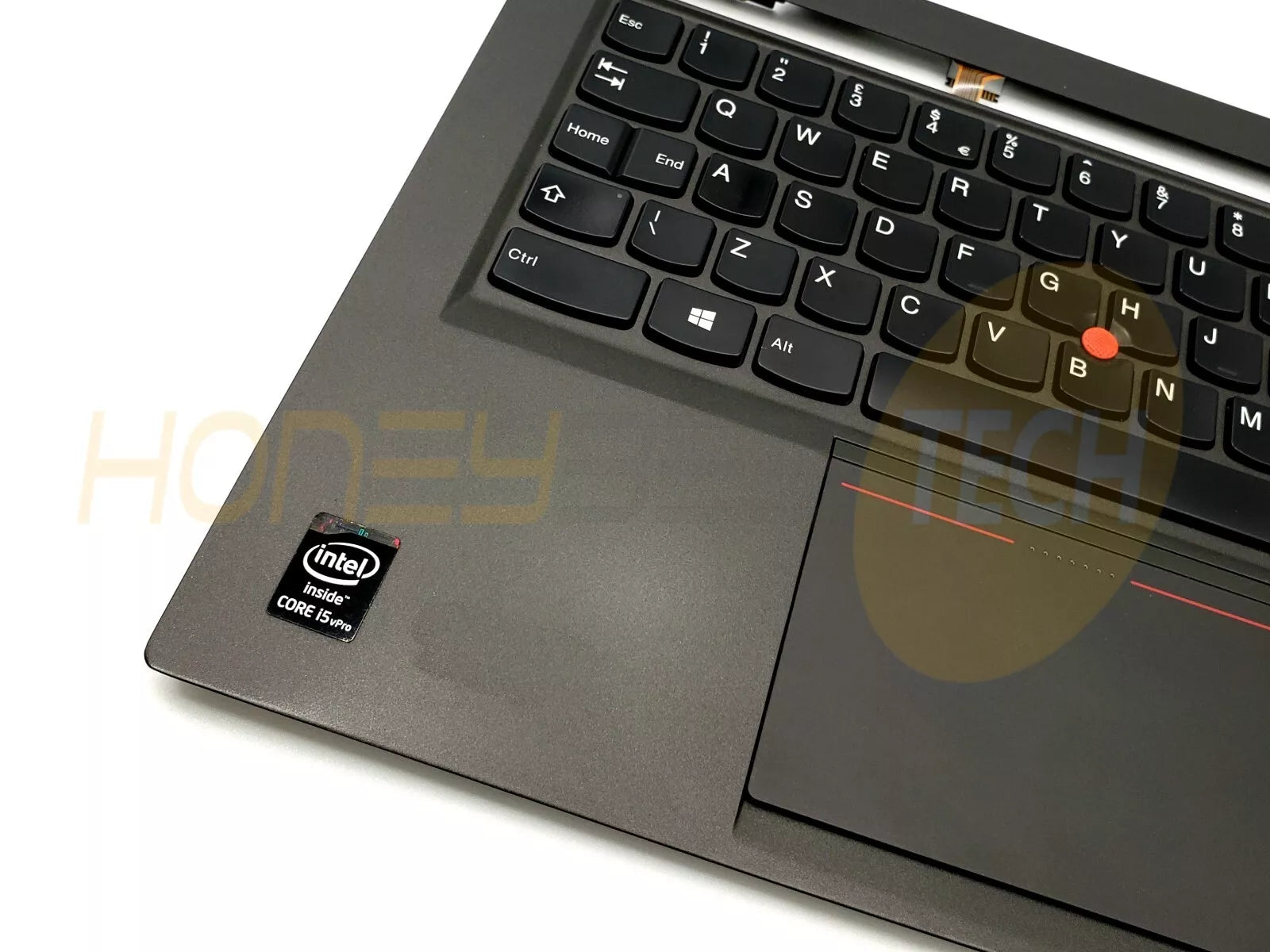 GENUINE LENOVO X1 CARBON 2ND PALMREST ASSEMBLY WITH UK KEYBOARD 04X6517 GRADE B - Honeybee-Technologies