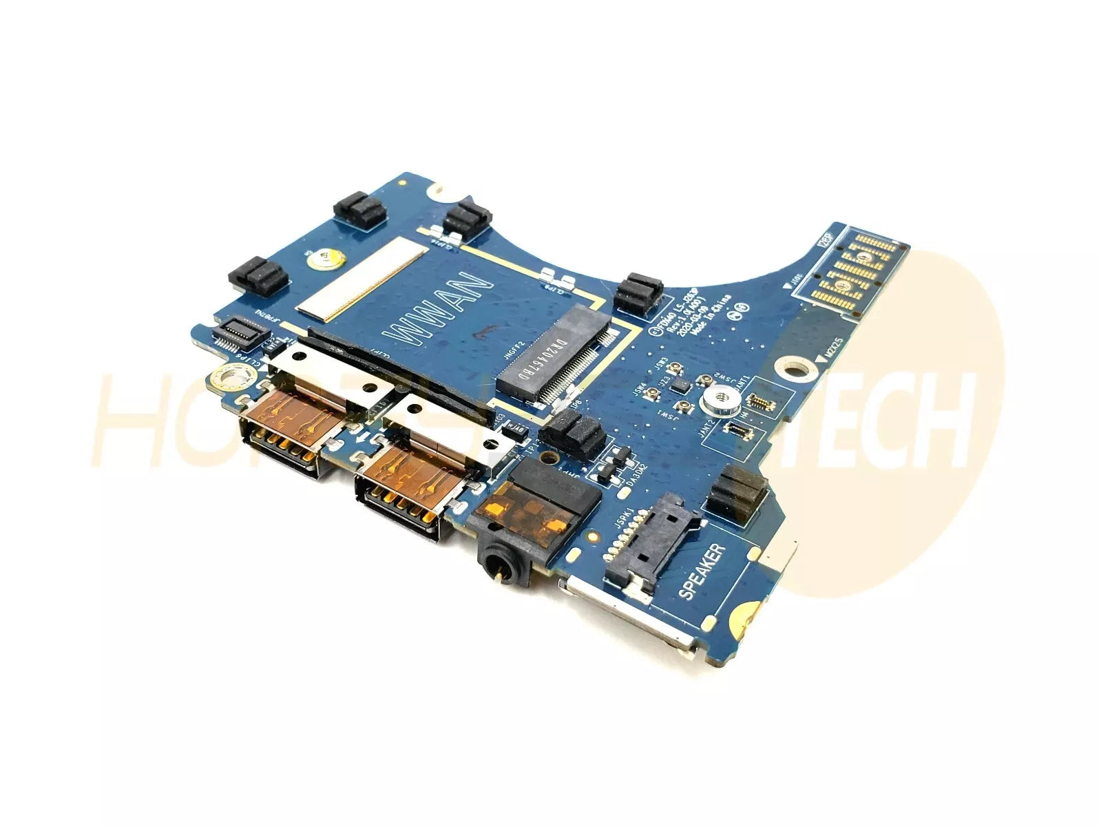 GENUINE DELL LATITUDE 7410 USB/AUDIO/POWER BUTTON BOARD LS-J263P WDKDT TESTED - Honeybee-Technologies