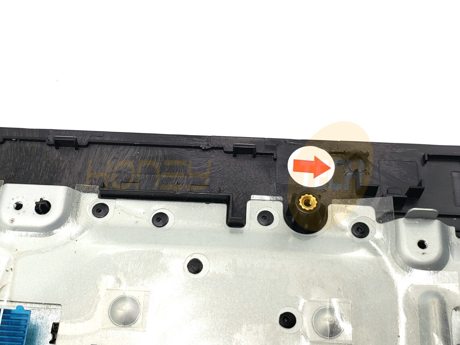 GENUINE HP 15-AY015DX LAPTOP PALMREST TOUCHPAD WITH KEYBOARD 855026-001 GRADE B - Honeybee-Technologies