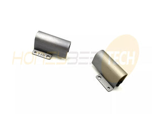 GENUINE DELL LATITUDE 5411 5410 LEFT/RIGHT HINGE CAP COVERS 7X6D4 H98NK GRADE A - Honeybee-Technologies