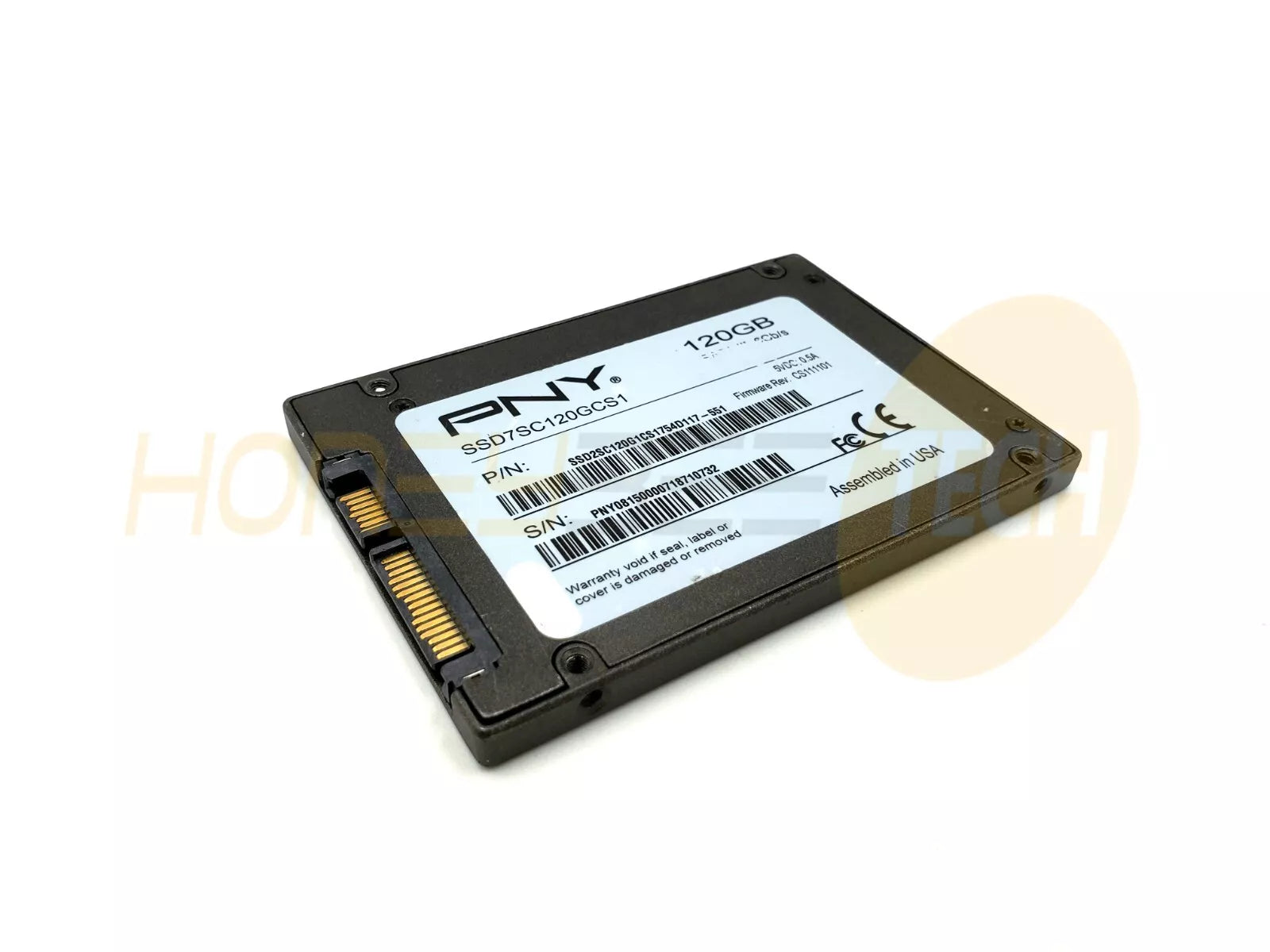 GENUINE PNY 120GB 2.5 7MM SSD SATA SOLID STATE DRIVE SSD7SC120GCS1 TESTED - Honeybee-Technologies