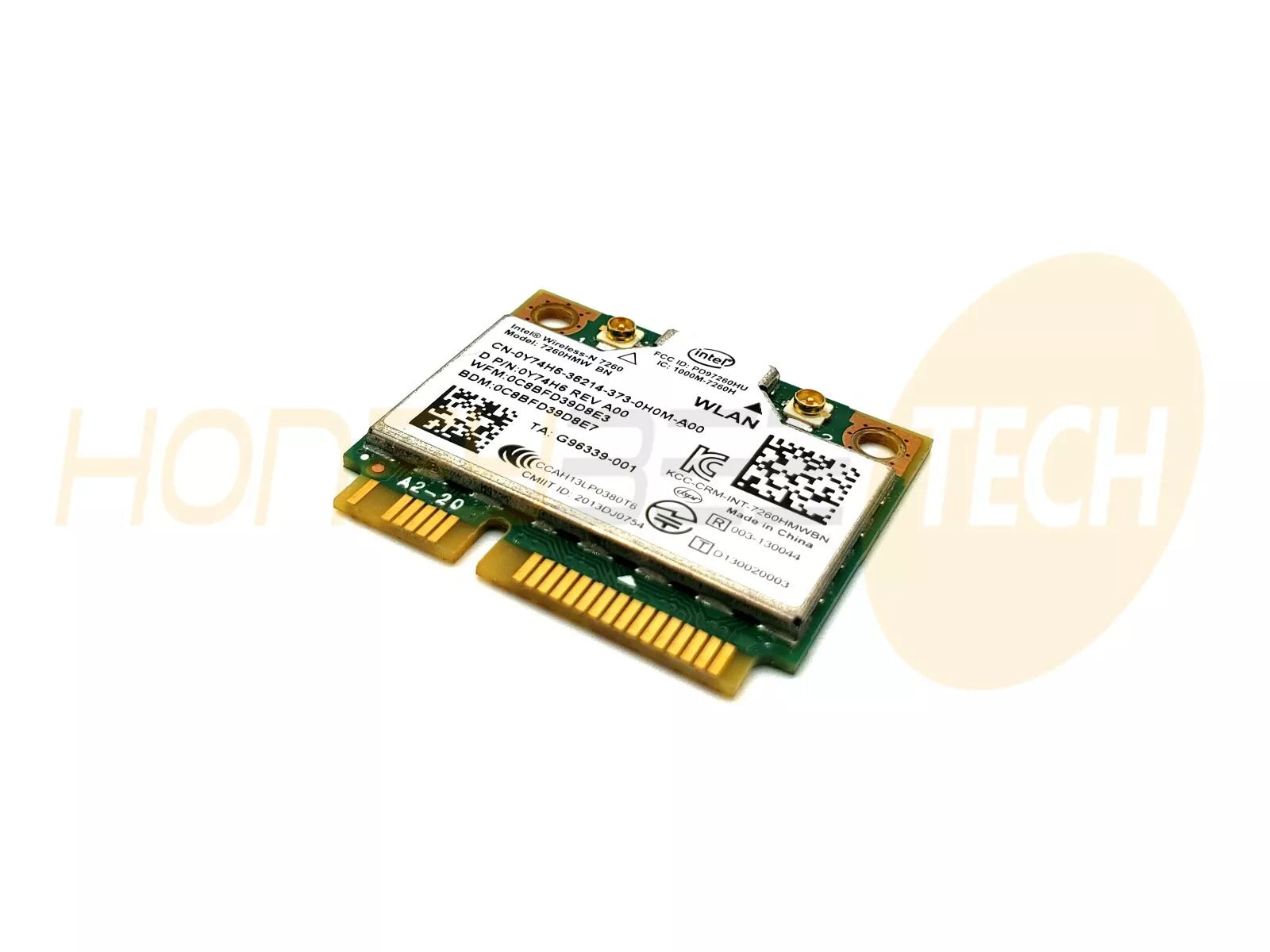 GENUINE DELL INSPIRON 7537 LAPTOP WIRELESS BLUETOOTH CARD 7260 Y74H6 TESTED - Honeybee-Technologies