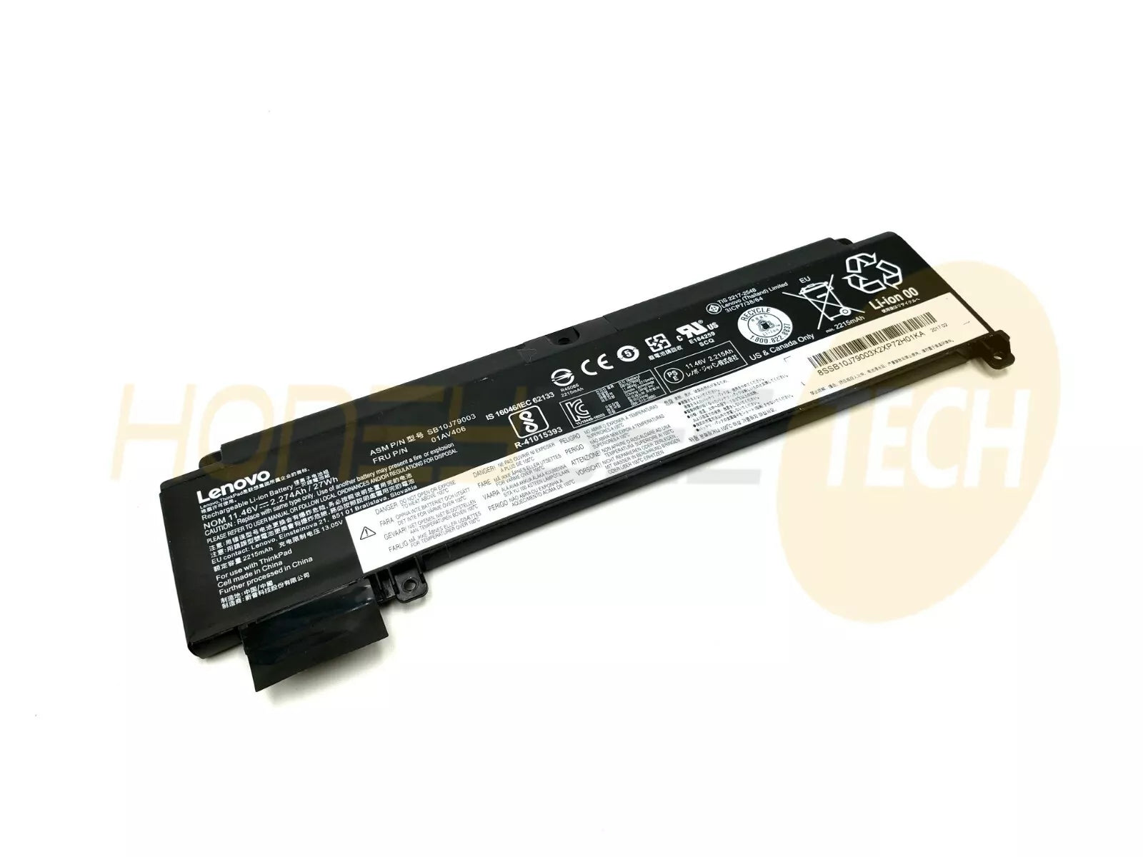 GENUINE LENOVO THINKPAD T460S T470S 3CELL 26WHR BATTERY 01AV406 01AV405 TESTED - Honeybee-Technologies