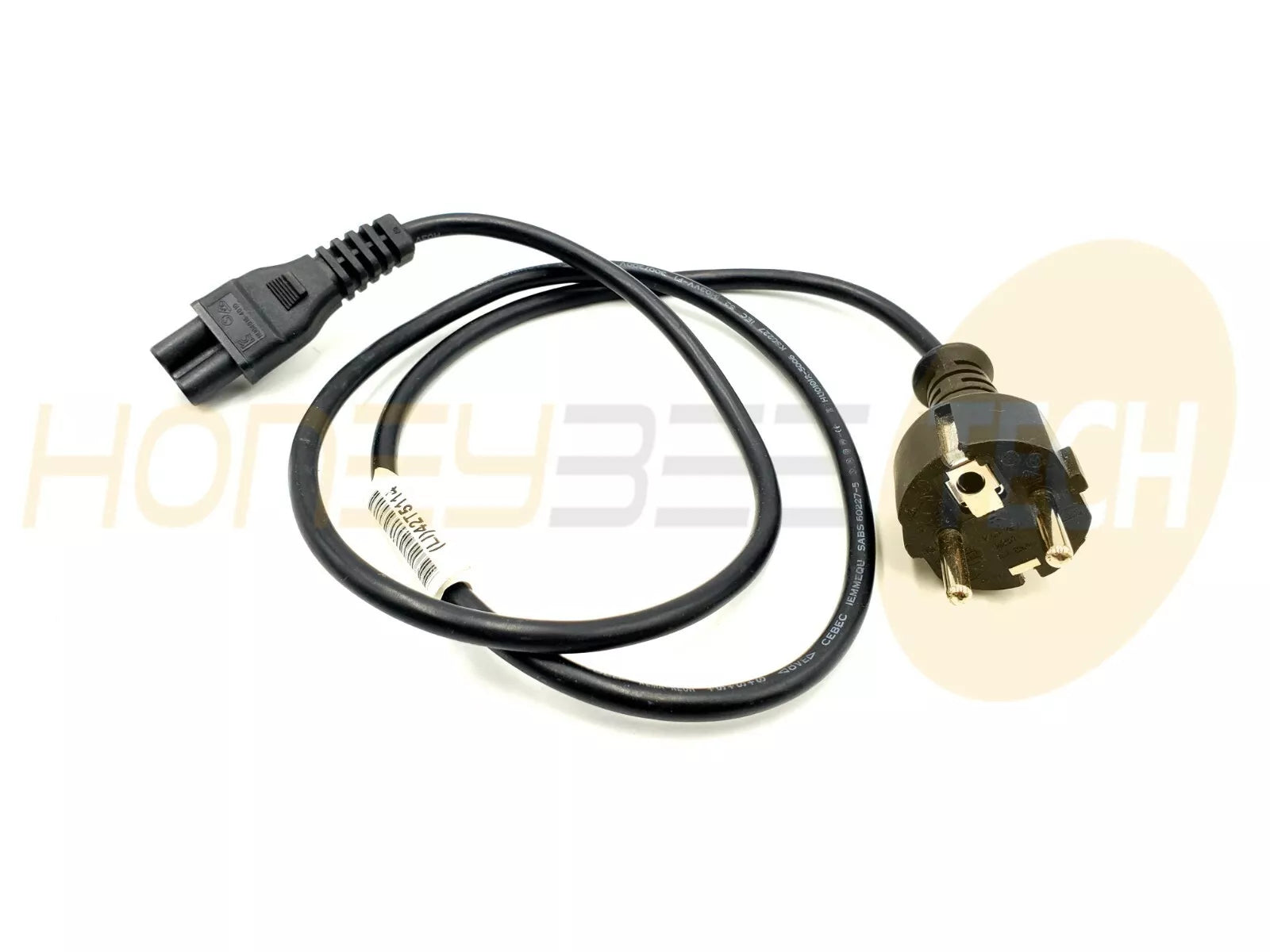 GENUINE LENOVO THINKPAD T430 X220 3PIN POWER CORD EUROPEAN 145000525 42T5114 - Honeybee-Technologies